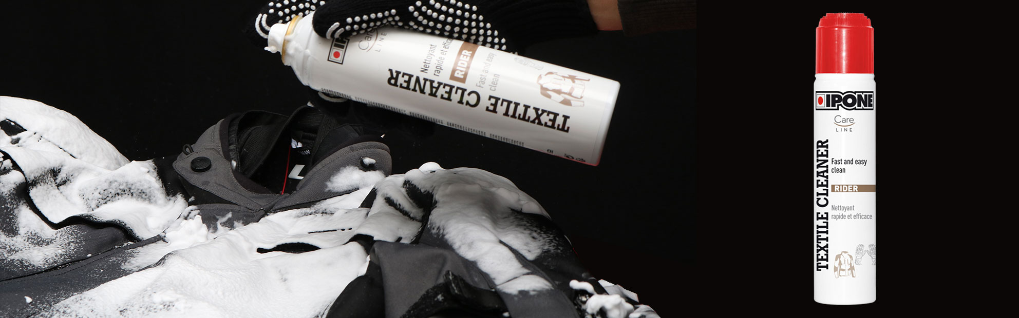 Kako da očistite opremu sa Ipone Textile Cleaner-om